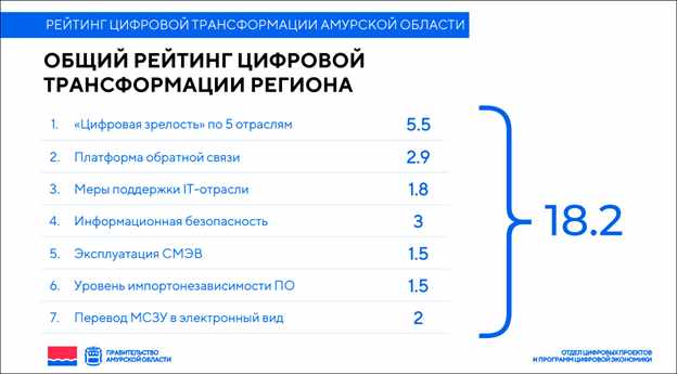 Об итогах работы министерства цифрового развития и связи Амурской области в 2022 году