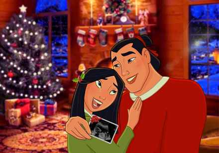 Как бы выглядели принцессы Disney в роли матерей?